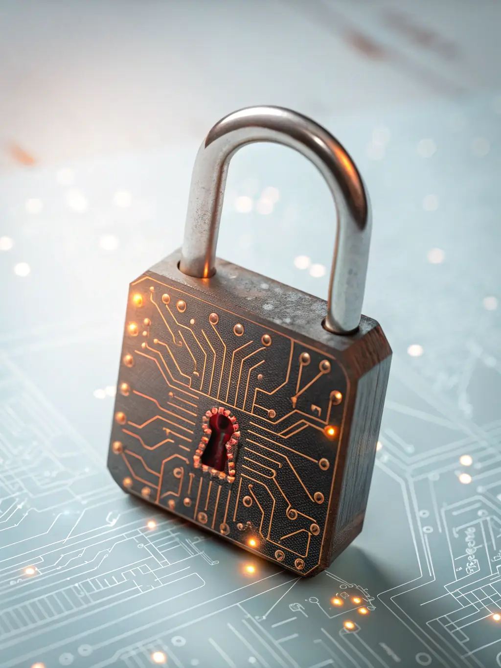 A graphic depicting data encryption and secure data transfer, highlighting the importance of data protection for CMB Management Group LLC's clients.