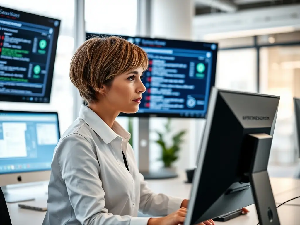 A professional cybersecurity expert is conducting a network vulnerability assessment, using specialized software to identify potential weaknesses in a company's IT infrastructure.
